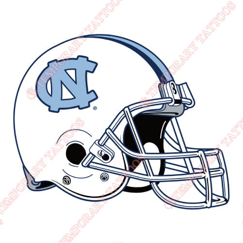 North Carolina Tar Heels Customize Temporary Tattoos Stickers NO.5534